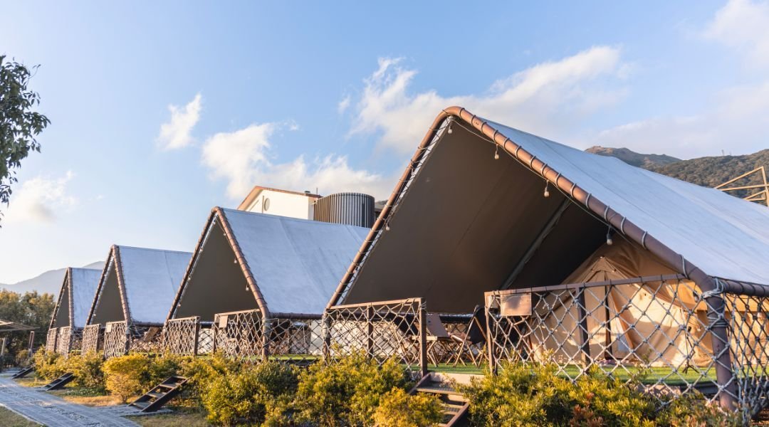 蟬說：暖硫-俯雲帳篷區｜獨立衛浴｜一泊二食｜寵物友善