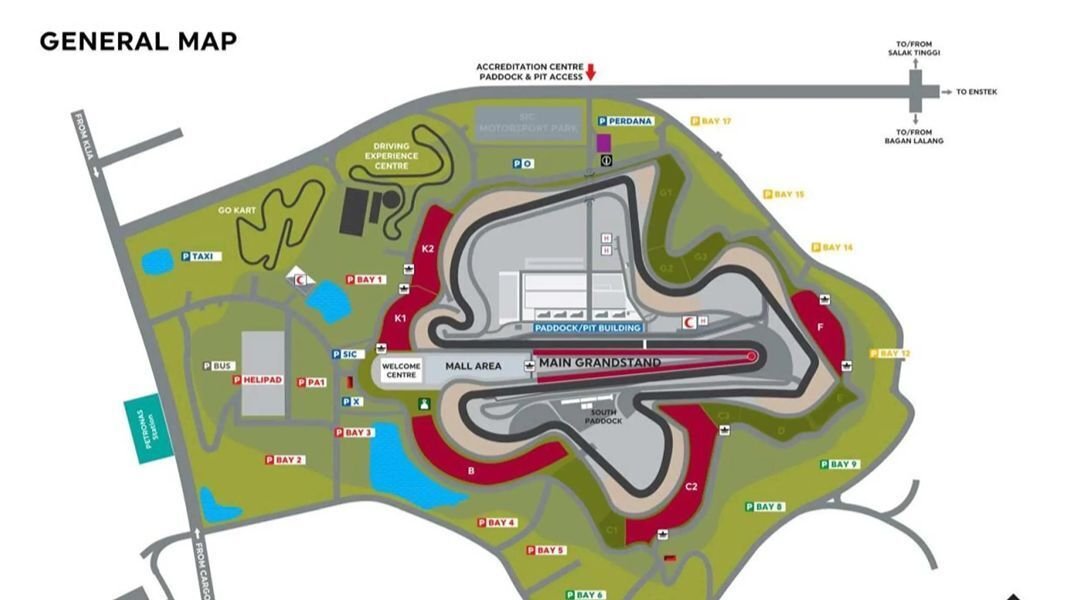 F1 Gulf Air Bahrain Grand Prix in Malaysia 2026-K2 Hillstand | 3-Day