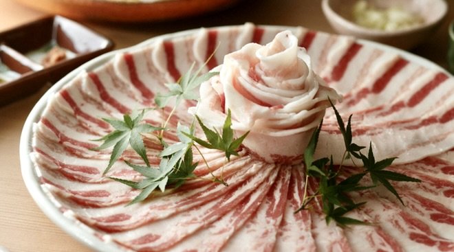 涮涮邸 壽  池袋本店-涮涮鍋套餐｜阿古豬五花肉 & 里肌肉拼盤