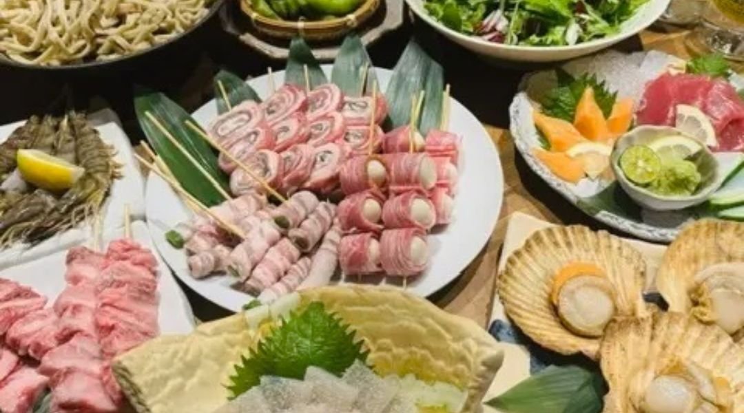 石垣島在地居酒屋｜Gururi Kururi Ishigaki｜ぐるりくるり石垣 -【奢華套餐】全 12 道精選料理｜送無限暢飲