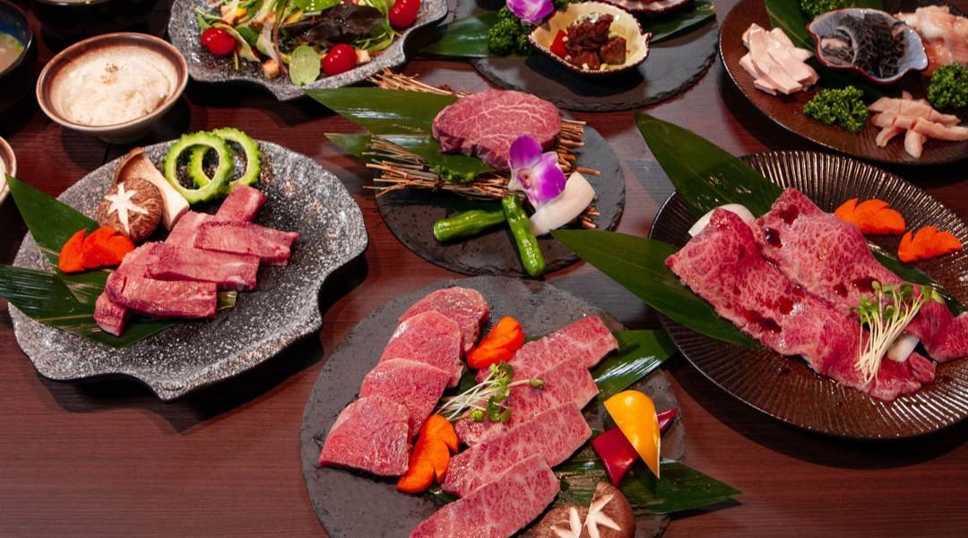 和牛燒肉 牛武士｜沖繩美國村頂級和牛燒肉 x 海景餐廳-黃金套餐｜10 品 + 1 杯飲料