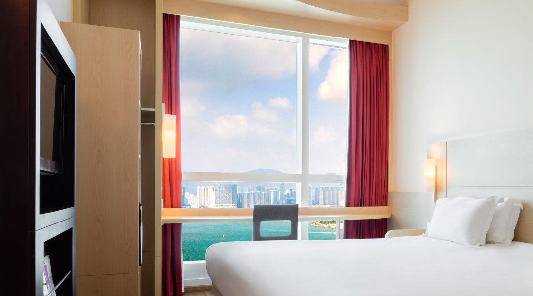 宜必思香港中上環酒店 ibis Hong Kong Central & Sheung Wan-海景客房 12h｜09:00 - 21:00