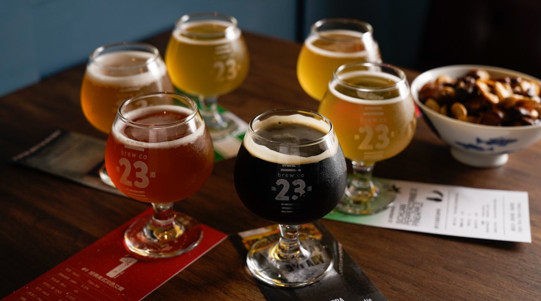 23 Public | Craft Beer 精釀吧-12 小杯 Beer Flight｜贈蠶豆