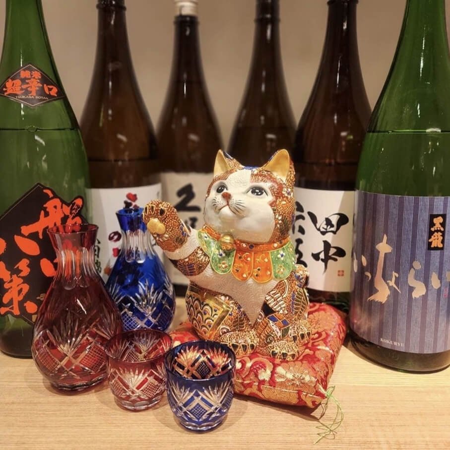 壽司_惠比壽_Sushi Ebisu Hana：店家還提供飲み放題 (無限暢飲) 選項，非常適合想盡情品嚐日本酒或特色飲品的旅客。