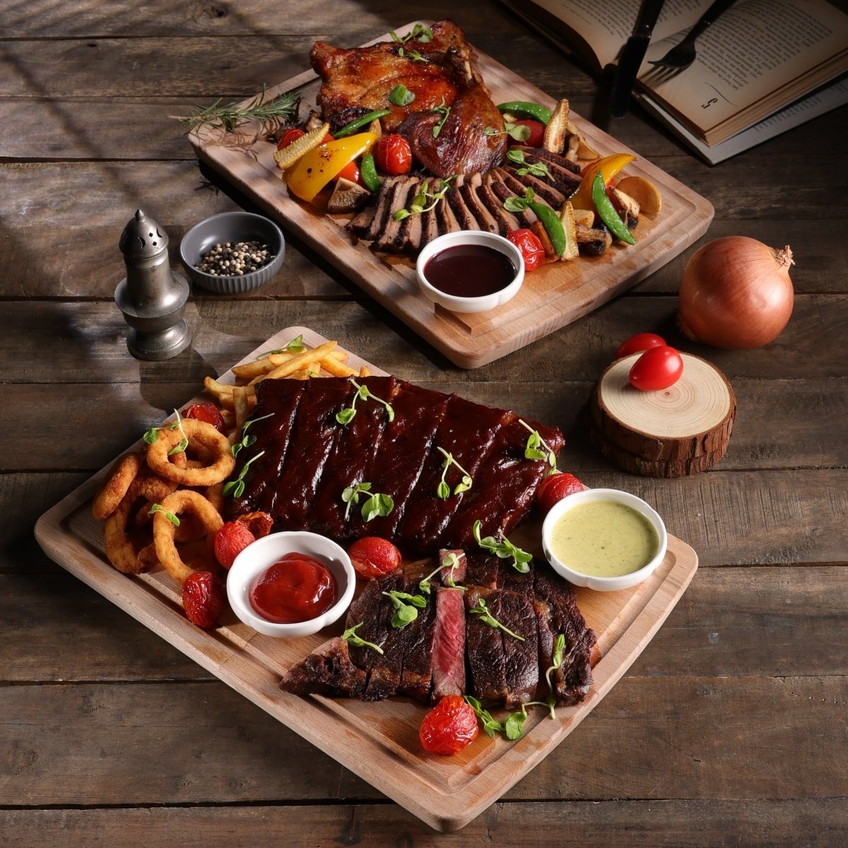 柏克金啤酒餐廳拼盤適合聚餐分享