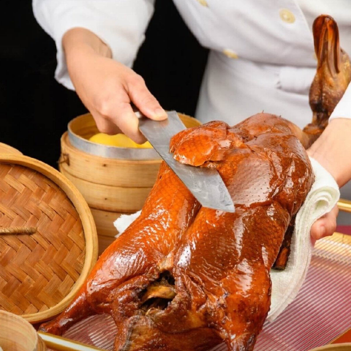 漢來海港推薦必吃烤鴨