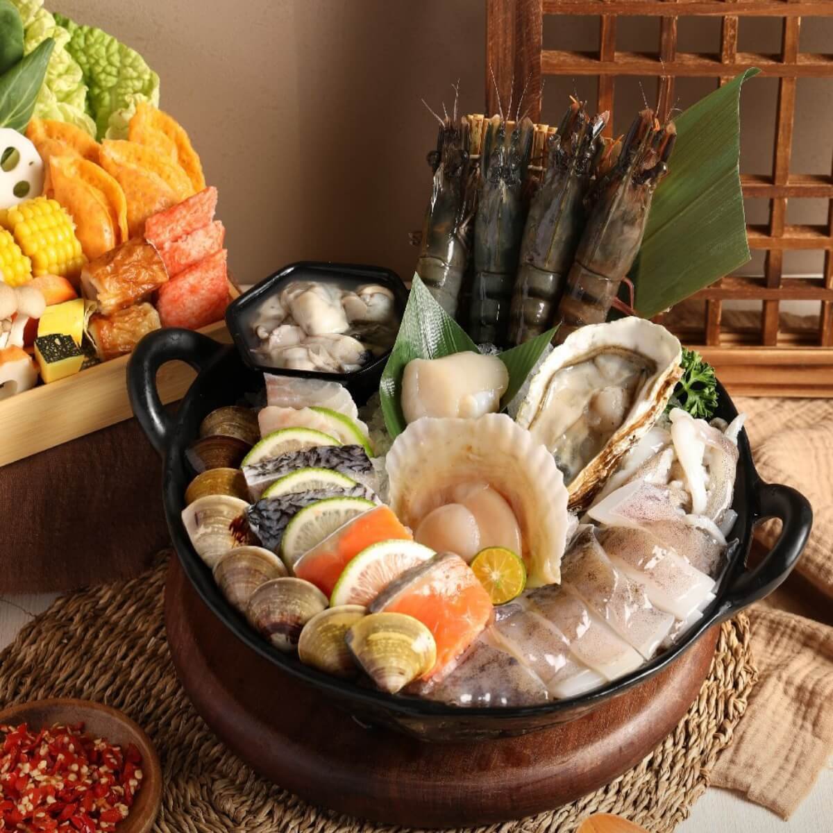 預訂築間火鍋吃新鮮海鮮