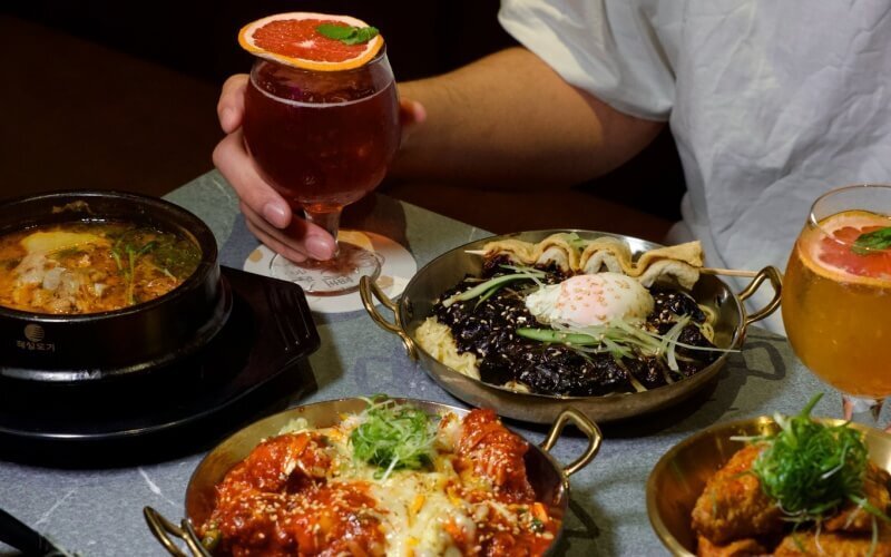 紫木槿是大巨蛋附近熱門韓式餐酒館