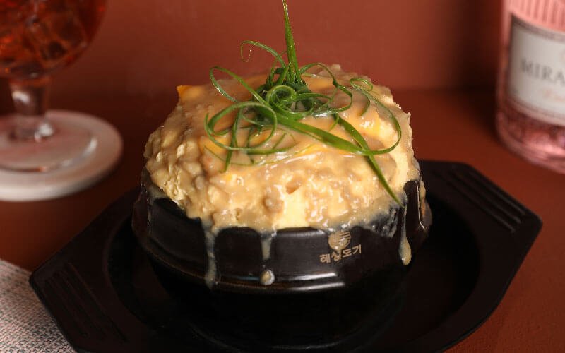 紫木槿也有韓式蒸蛋暖暖胃