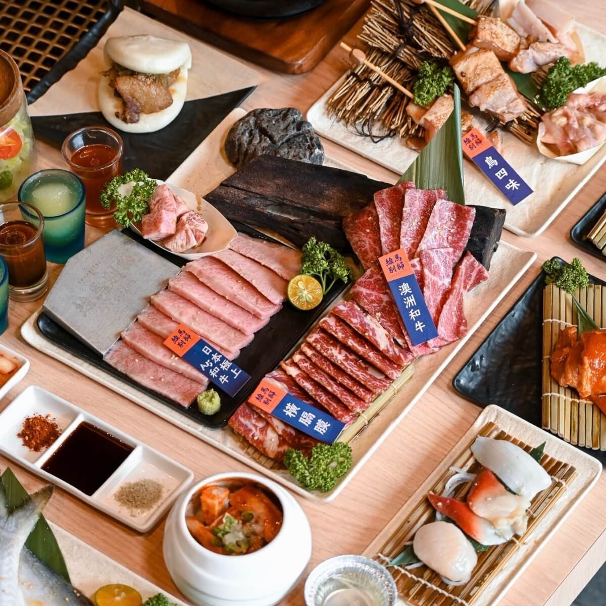 絵馬別邸燒肉很適合聚餐,交通方便、用餐位置也寬敞