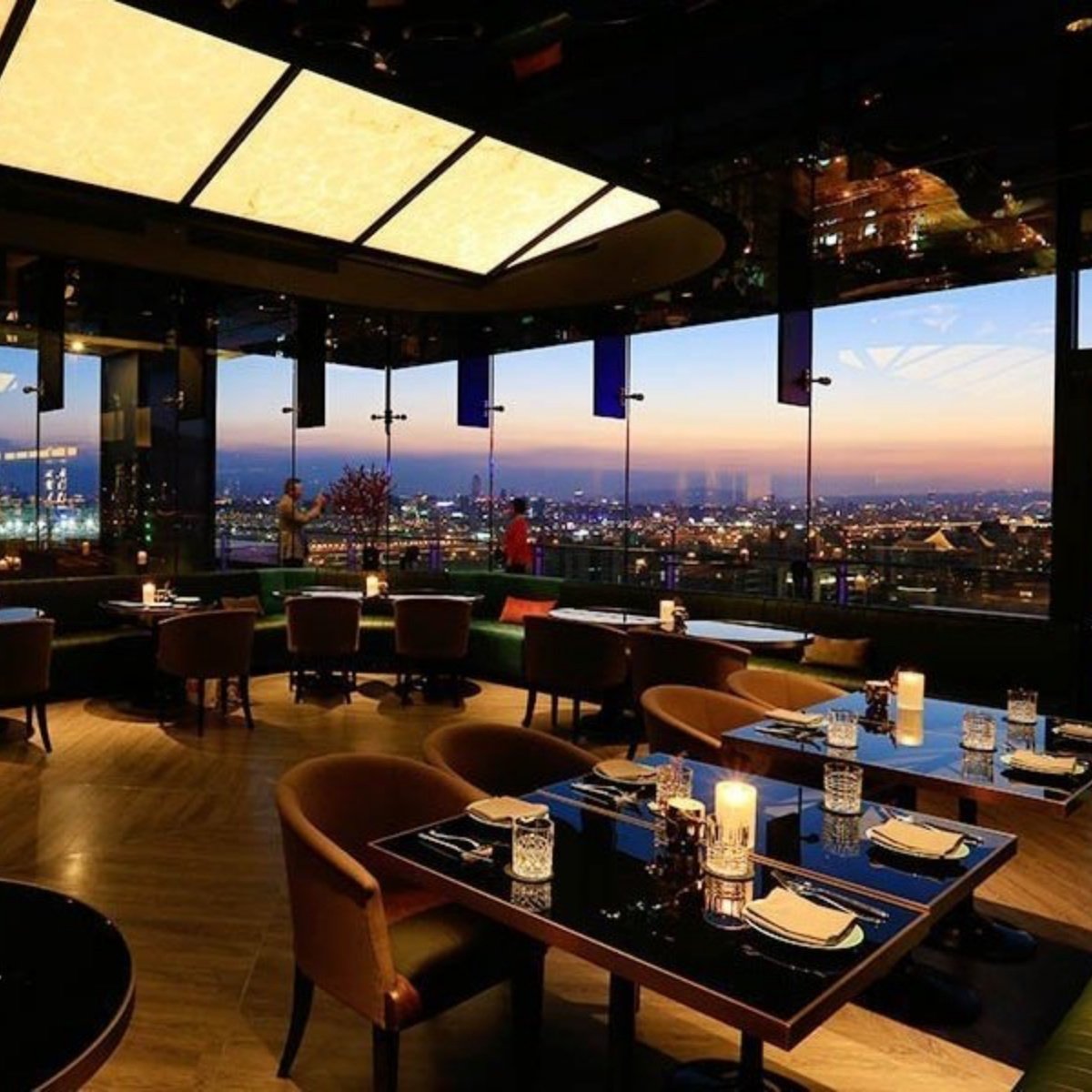 萬豪 INGE'S Bar & Grill 高空景觀環境