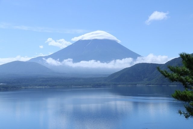 富士山本栖湖