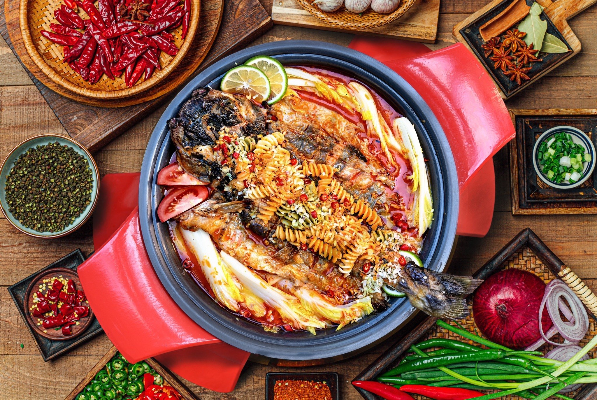 Chengdu Ziwei Grilled Fish 成都滋味烤鱼 @ Chinatown