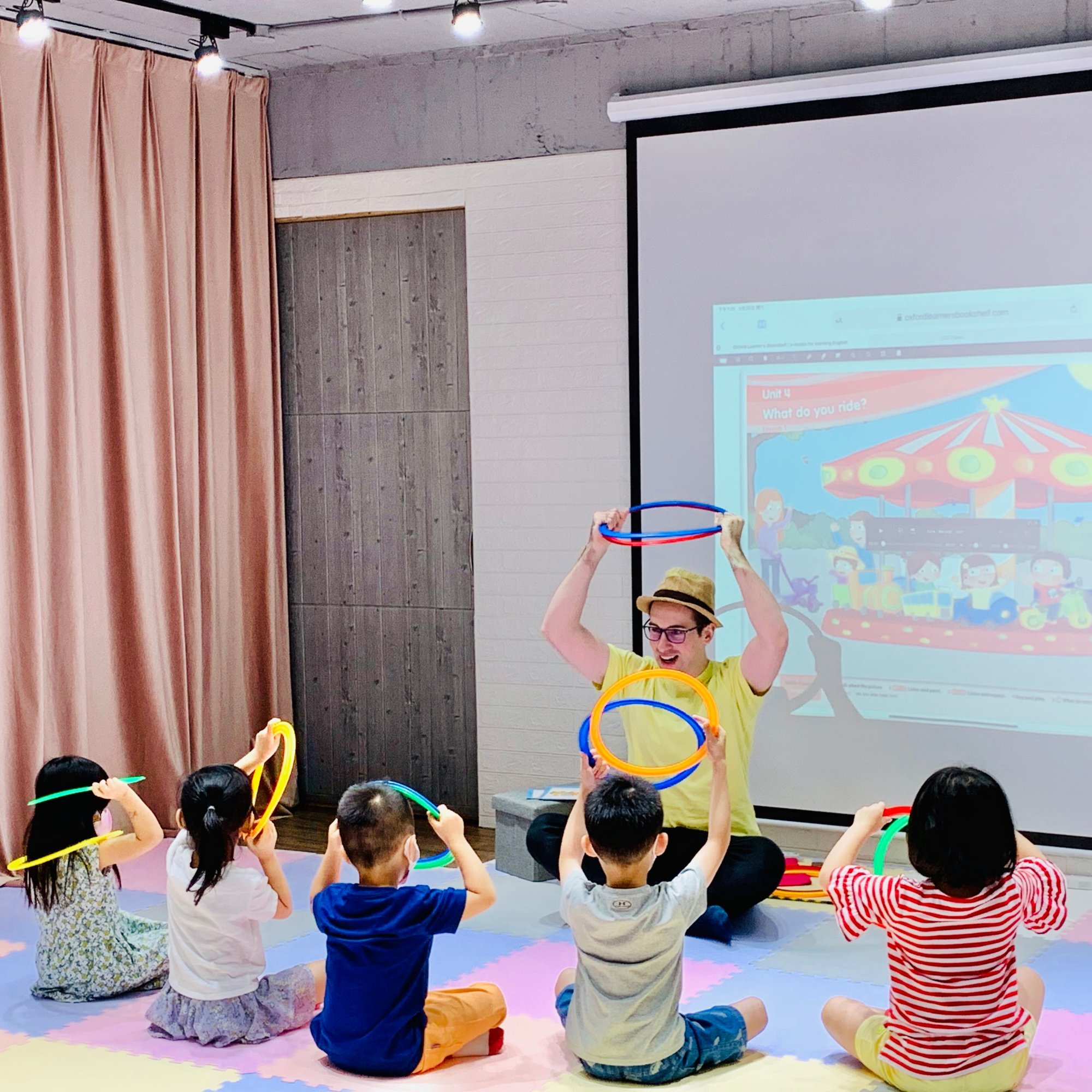 4~7歲】全美外師兒童英文會話：音樂律動X 自信開口說英語｜Niceday