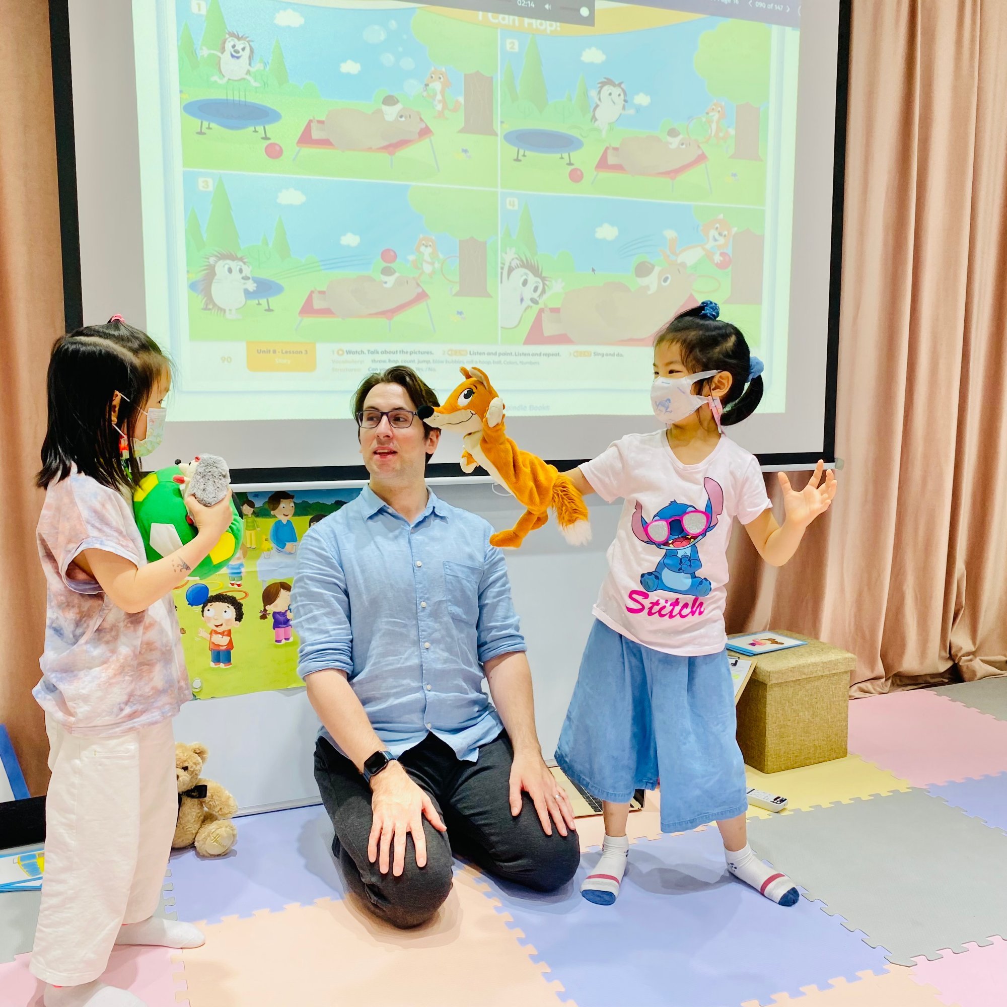 4~7歲】全美外師兒童英文會話：音樂律動X 自信開口說英語｜Niceday