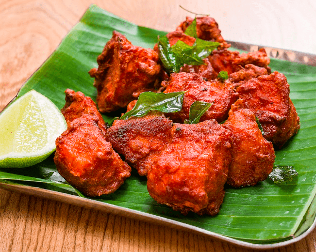 Fresh chicken dish