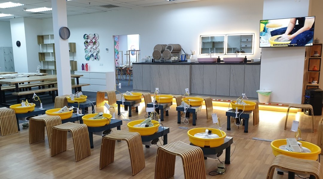 Good Times DIY Pottery Studio @ Paradigm Mall | FunNow - On-demand online  booking platform for Restaurants, Accommodations, and Massages