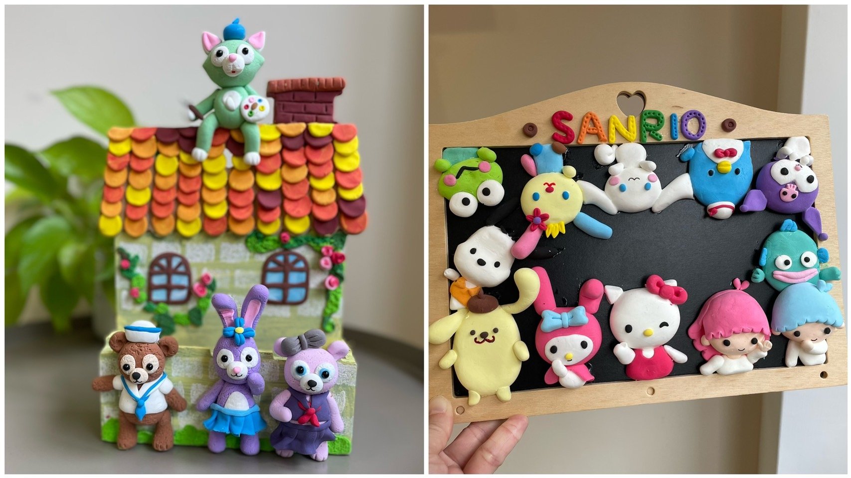 【6~12歲】寒假限定捏塑課程兩日班 - 達菲熊小屋 / 三麗鷗家族