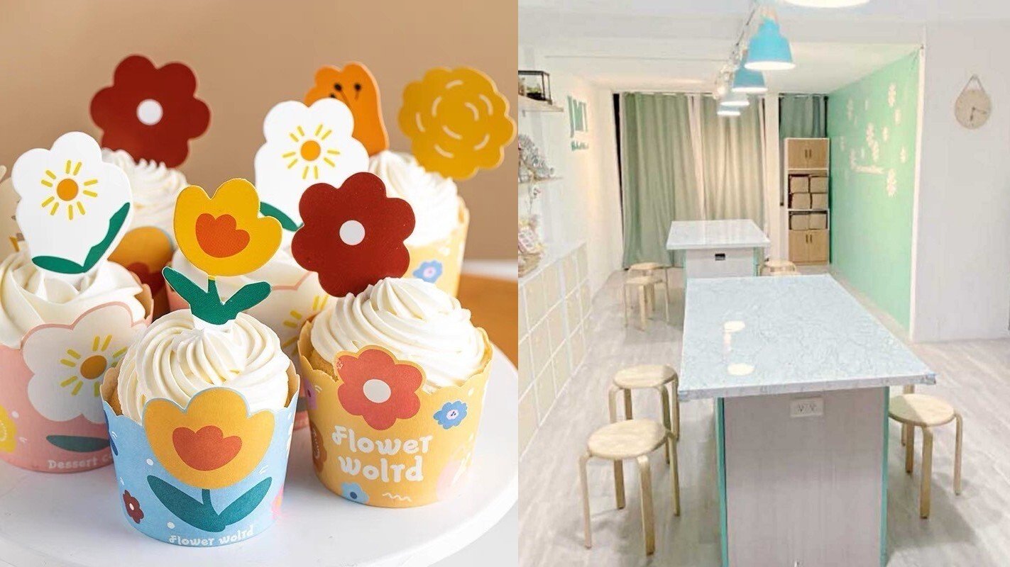 【4~12歲】親子課程|小花杯子蛋糕