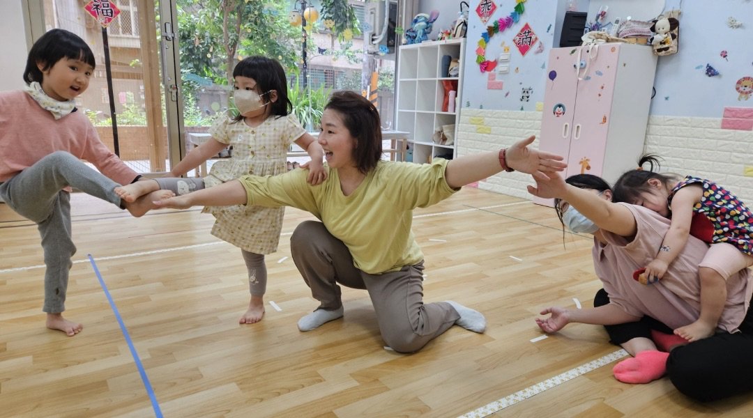 【3~6歲】身體玩遊戲：身體探索 Ｘ感覺統合 X 創意遊戲 Ｘ肢體律動