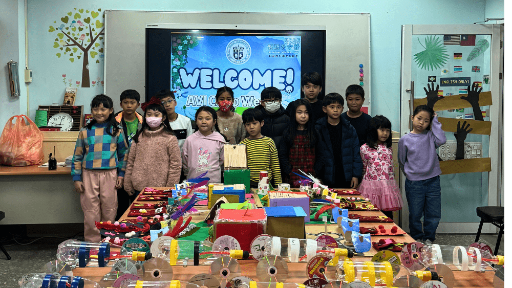 【7~12歲｜五天不過夜｜桃園】AVI 冬季英語冬令營：STEAM × 創客實作 × 跨學科玩的深 ×全英語沉浸學習