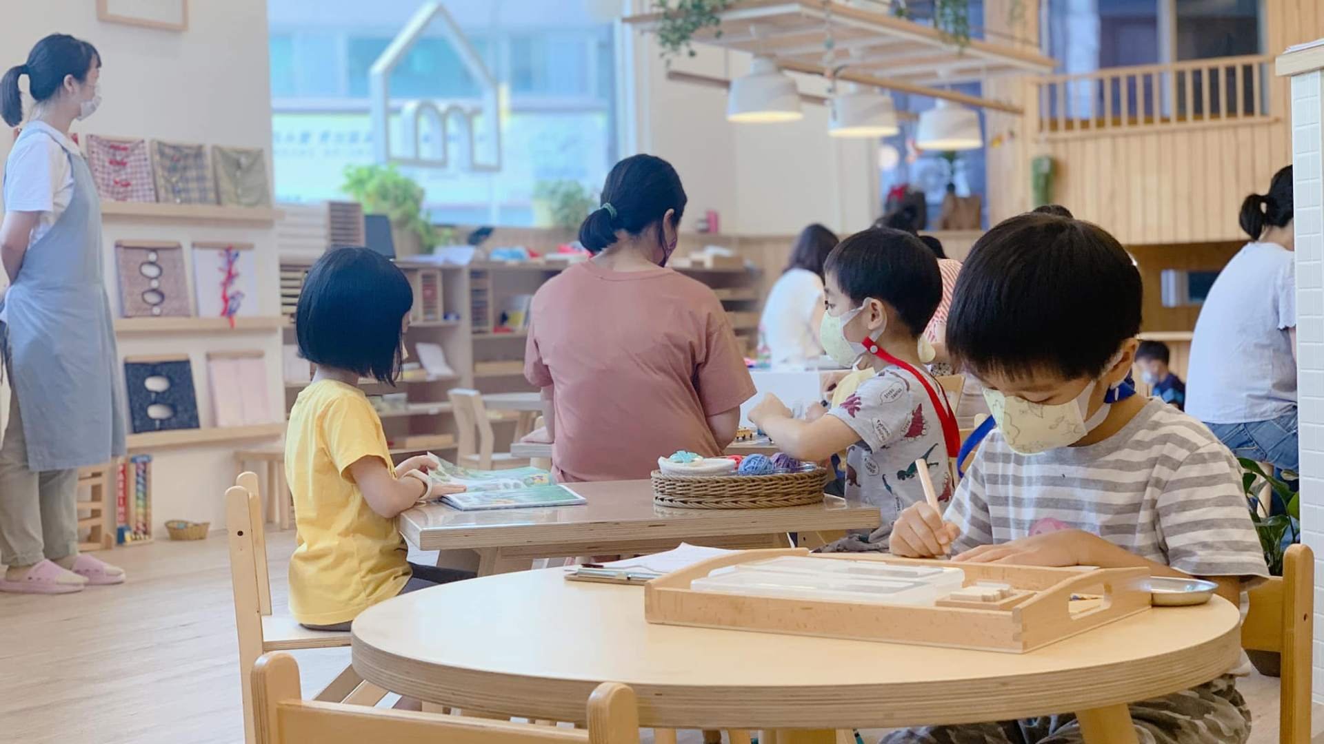 【3 ~ 7 歲】牧村親子共學教室｜蒙特梭利教學課程｜深度蒙氏班