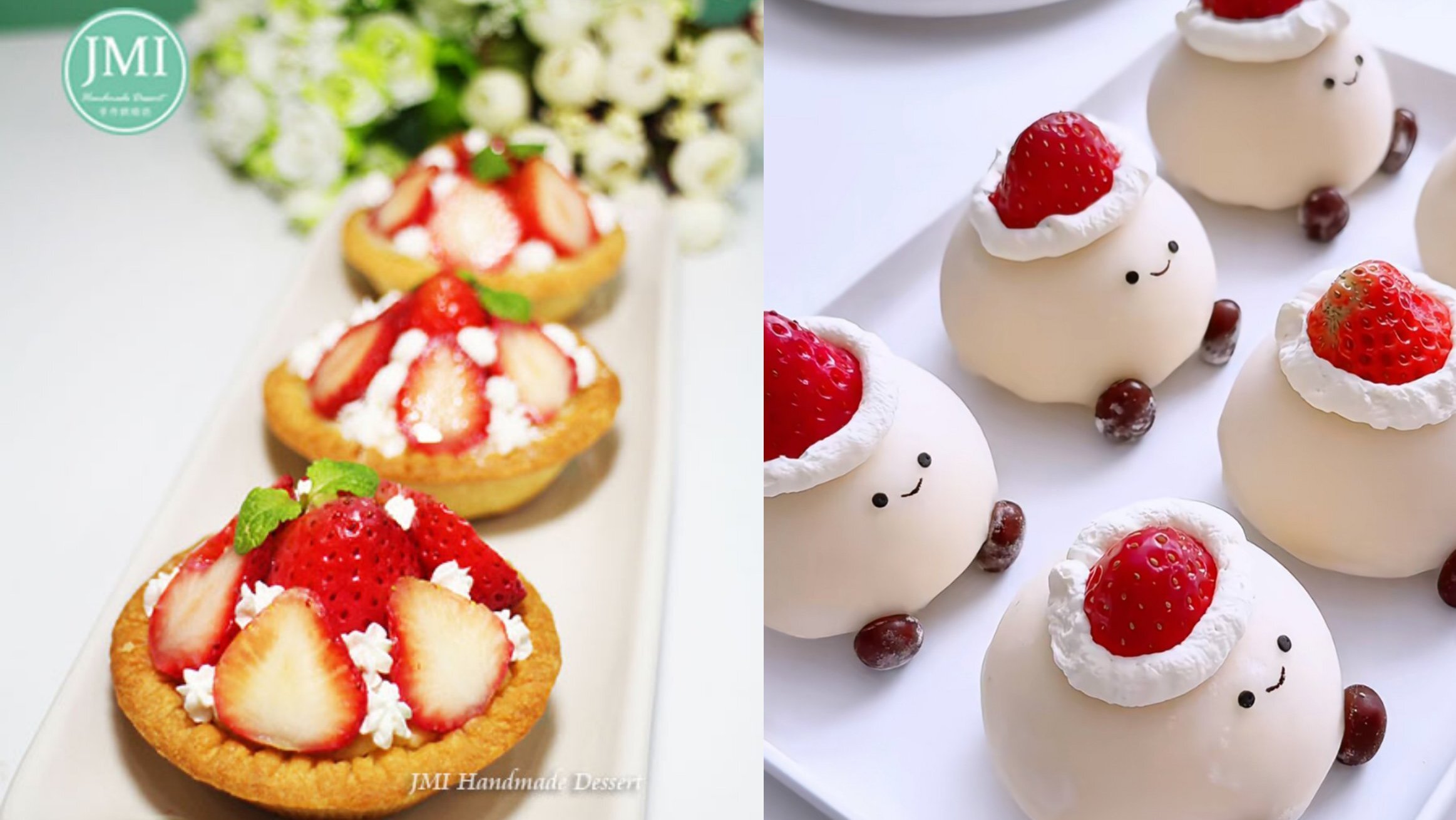 【3~12歲｜🍓草莓季限定】親子烘焙 DIY：草莓大福/草莓塔