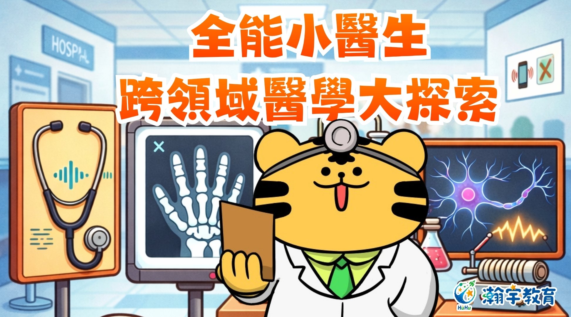 【大班升一~六年級｜台北中正】全能小醫生 X 跨領域醫學大探索五日夏令營