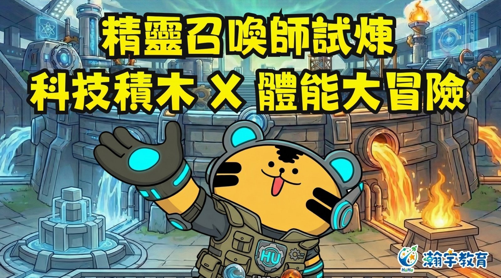 【大班升一~六年級｜台北中正】精靈召喚師試煉五日夏令營：科技積木 X 體能大冒險