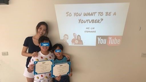 【8~12歲｜台北中山】小小導演五日半天全英語冬令營 Youtuber 