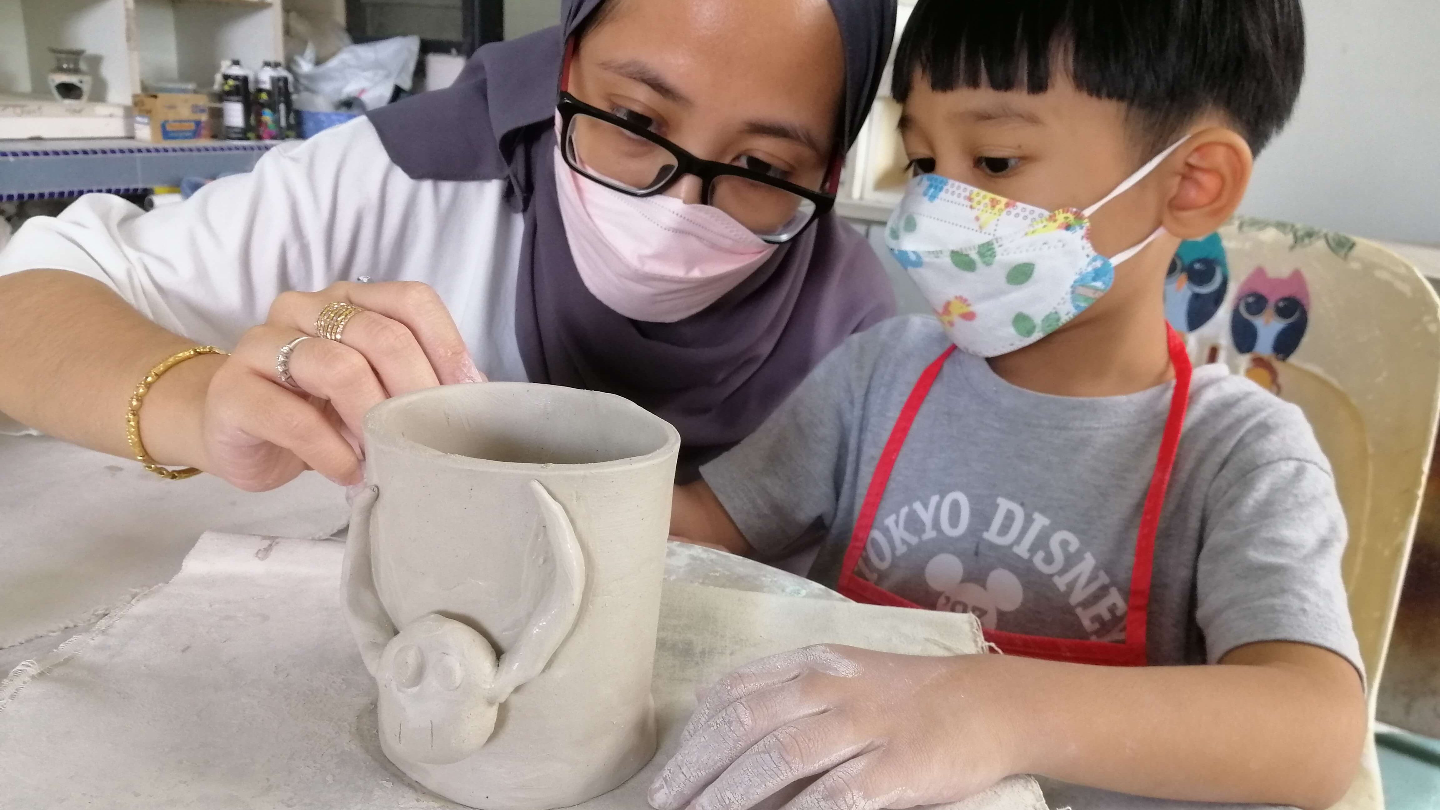 【4y and above｜Petaling Jaya Studio】Pottery Play｜Hands-On Crafting