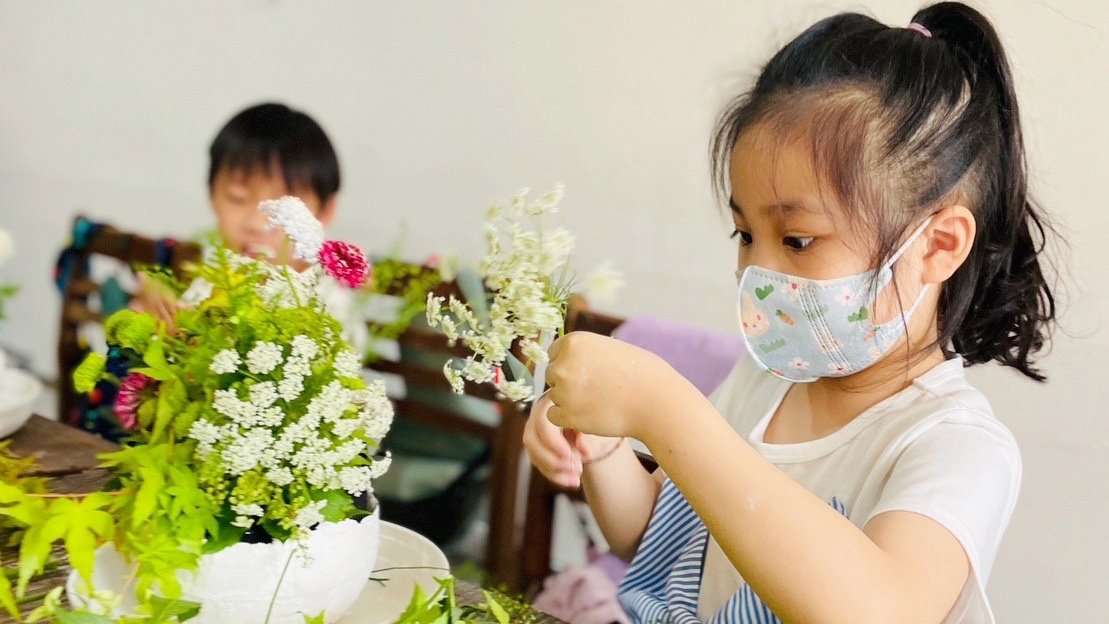 【5~12歲|古亭教室】兒童插花設計三日冬令營|專注力與耐心的美學營隊