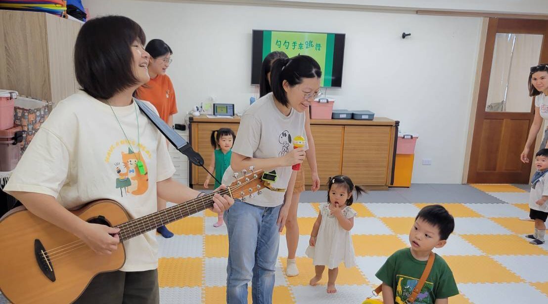 【1~3歲】親子音樂律動課：陪伴孩子與大人在音樂裡表達與成長
