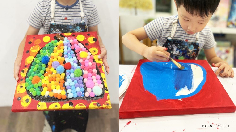 【3歲以上】萬聖節藝術活動 - 南瓜球球｜幼兒塗鴉 x 毛球拼貼創作