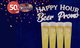 SALE | Happy Hour Beer Promo-Temptations Kitchen + Bar